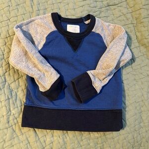 Crewcuts Blue and Gray Kids Sweatshirt